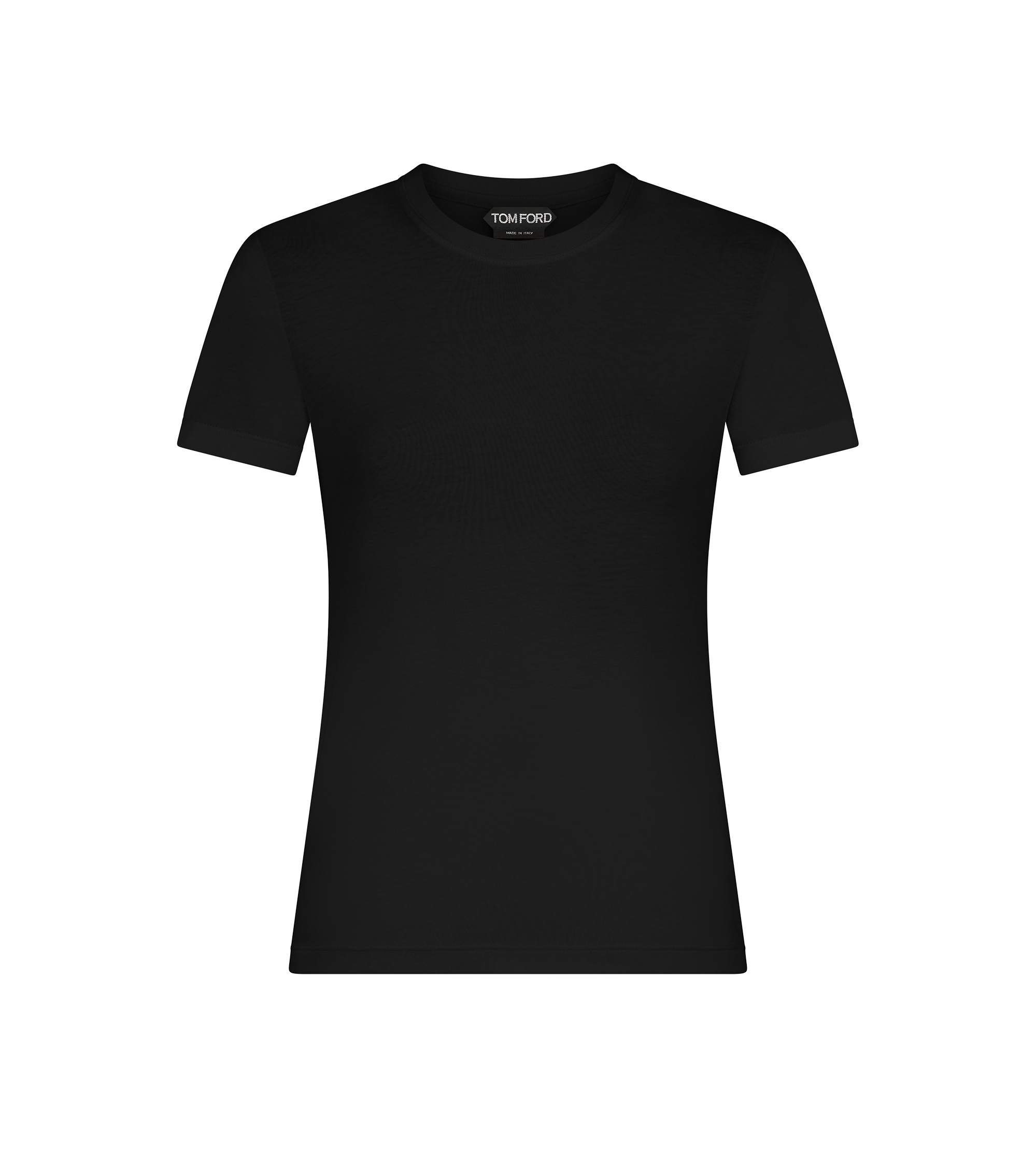 COTTON JERSEY T-SHIRT WITH TONAL TF EMBROIDERED LOGO