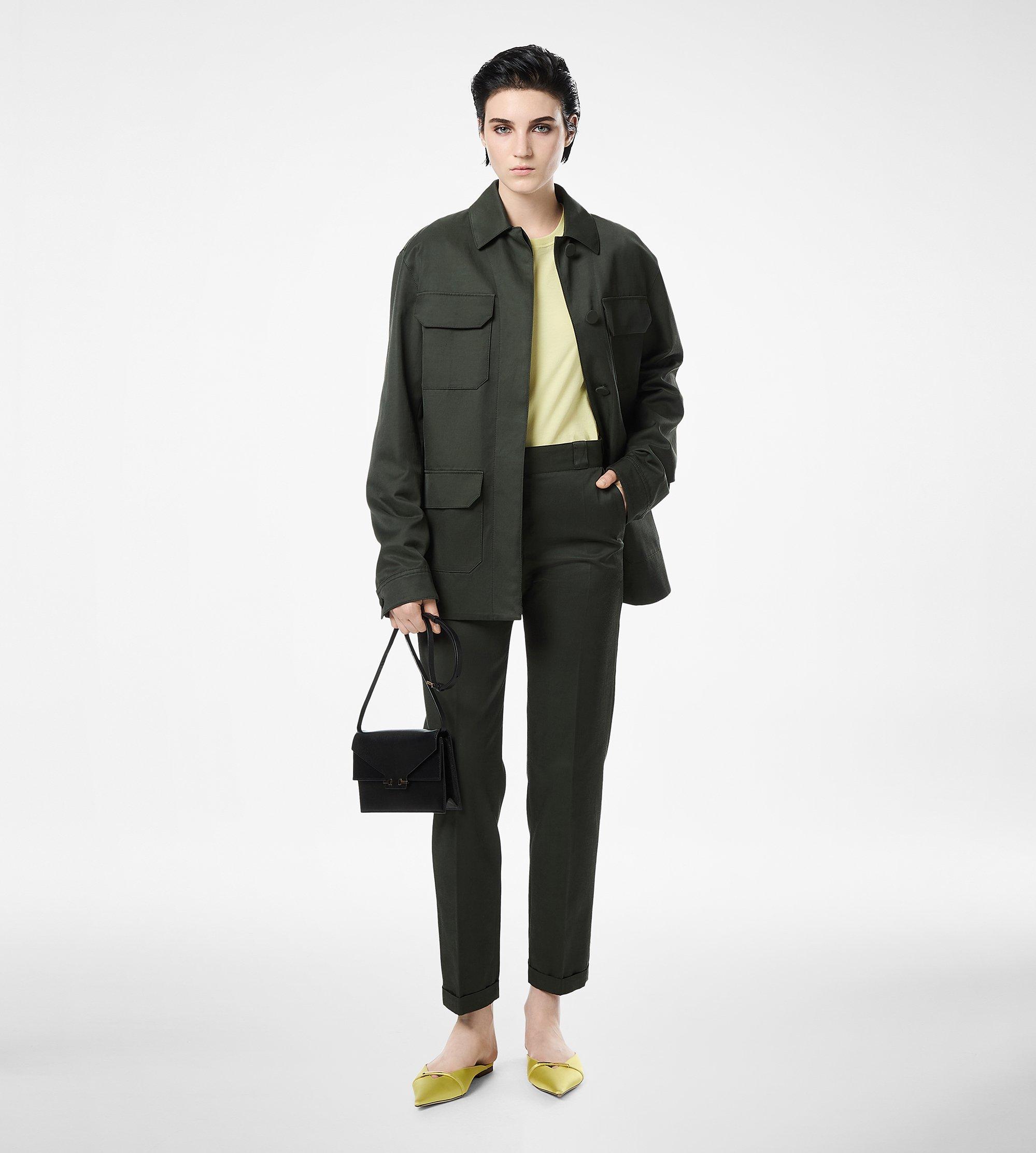 COTTON JERSEY T-SHIRT WITH TONAL TF EMBROIDERED LOGO