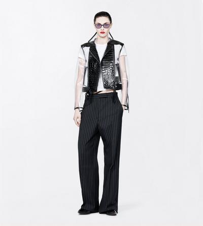 TOM FORD COTTON WHITE COTTON JERSEY BOYFRIEND T-SHIRT WITH ELONGATED T EMBROIDERED LOGO