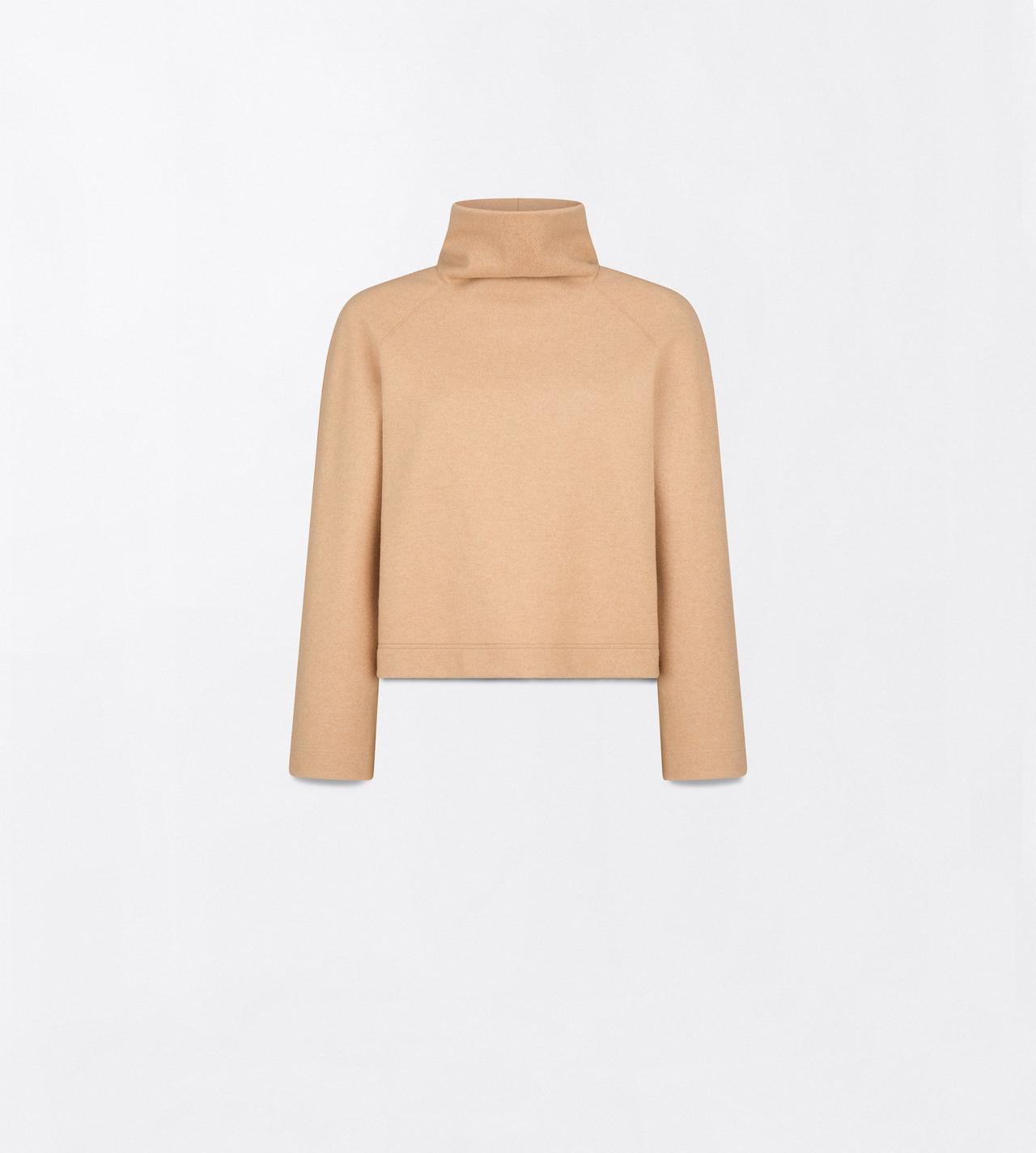 TOM FORD CASHMERE CUBAN SAND PURE CASHMERE JERSEY LONG SLEEVE TOP