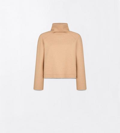 PURE CASHMERE JERSEY LONG SLEEVE TOP