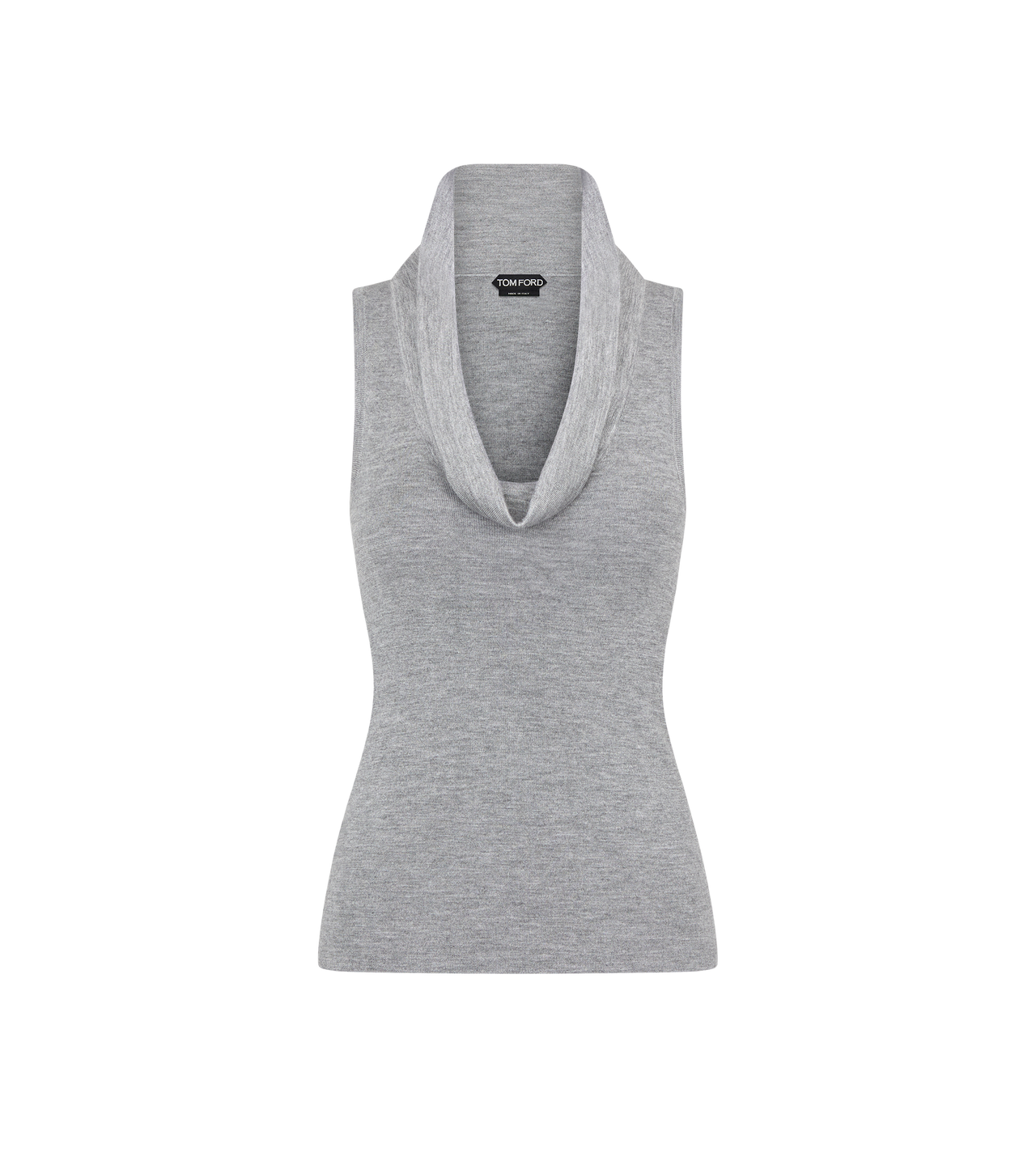 SLEEVELESS COWL COLLAR TOP image number 0