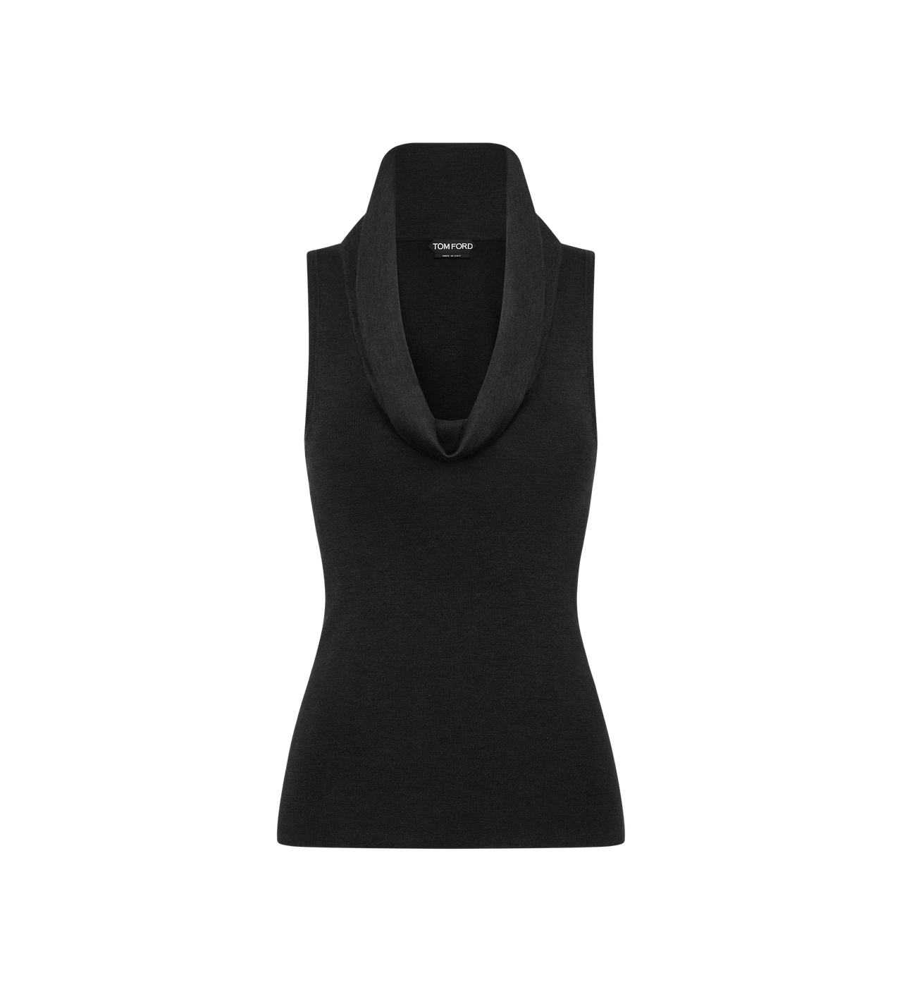 SLEEVELESS COWL COLLAR TOP image number 0