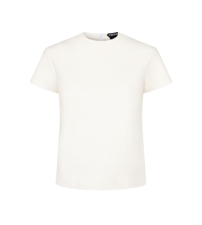 NAPPA LUX AND WASHED DUCHESSE T-SHIRT image number 0