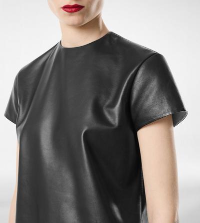 NAPPA LUX AND WASHED DUCHESSE T-SHIRT image number 1