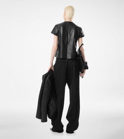 NAPPA LUX AND WASHED DUCHESSE T-SHIRT image number 3