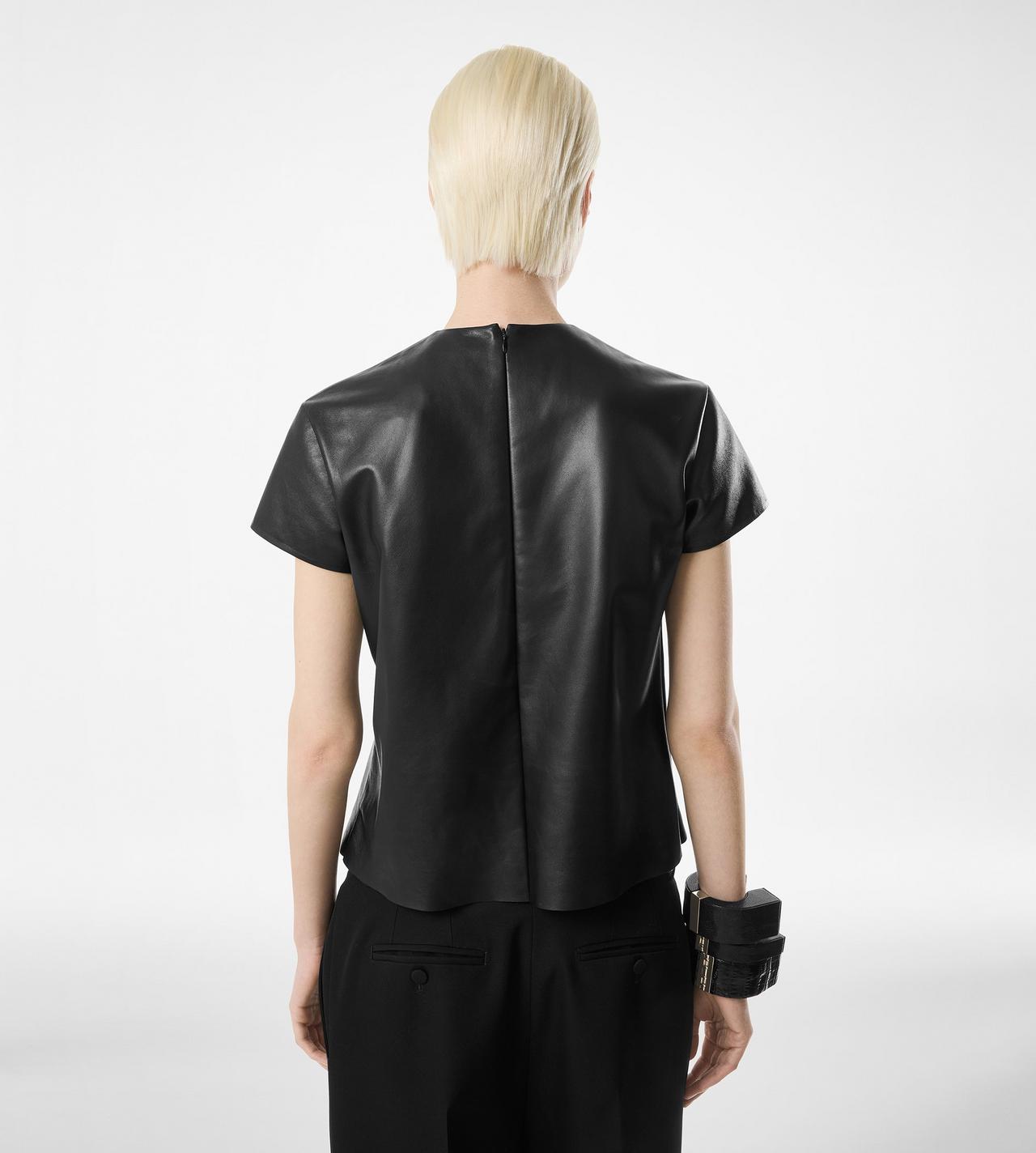 NAPPA LUX AND WASHED DUCHESSE T-SHIRT image number 5