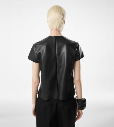 NAPPA LUX AND WASHED DUCHESSE T-SHIRT image number 5