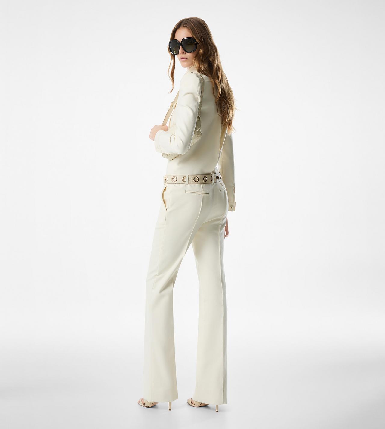 STAND COLLAR SAFARI JUMPSUIT image number 3