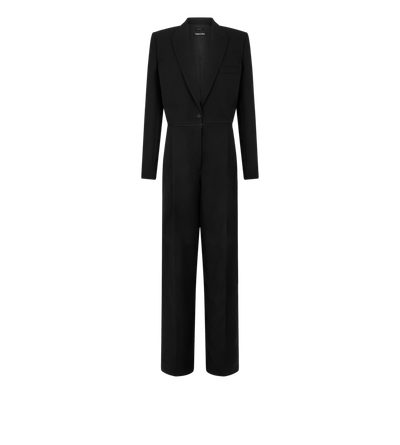 SHARP WOOL TUXEDO JUMPSUIT image number 0