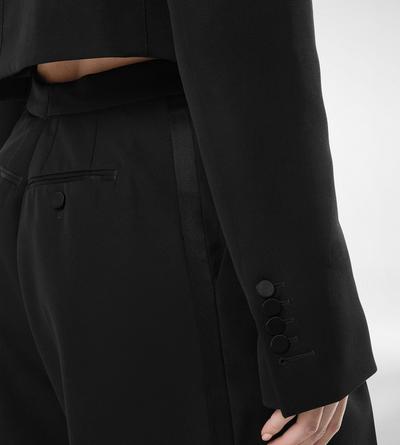 SHARP WOOL TUXEDO JUMPSUIT image number 1
