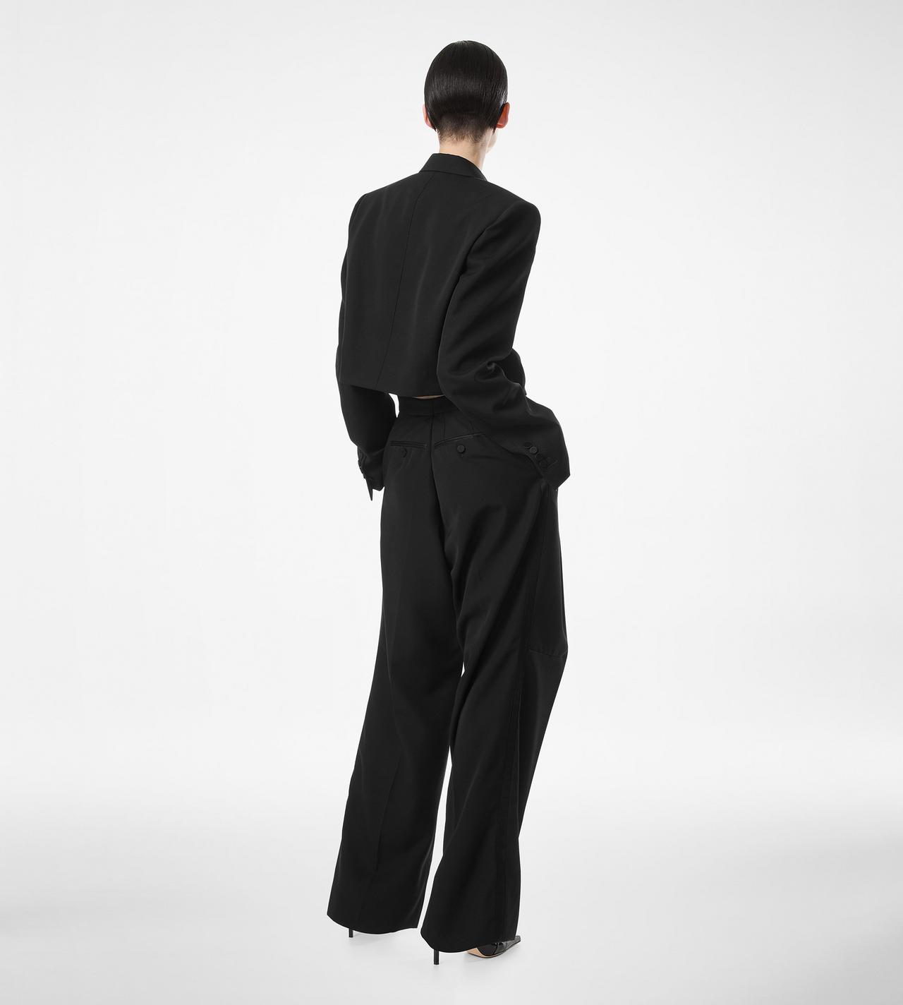 SHARP WOOL TUXEDO JUMPSUIT image number 3