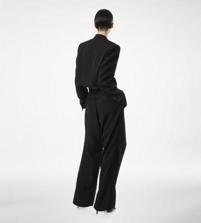 SHARP WOOL TUXEDO JUMPSUIT image number 3