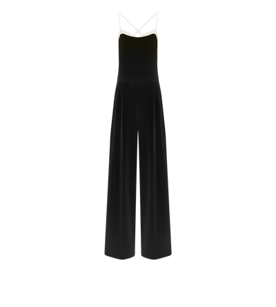 DOUBLE GEORGETTE STRETCH CAMISOLE JUMPSUIT image number 0