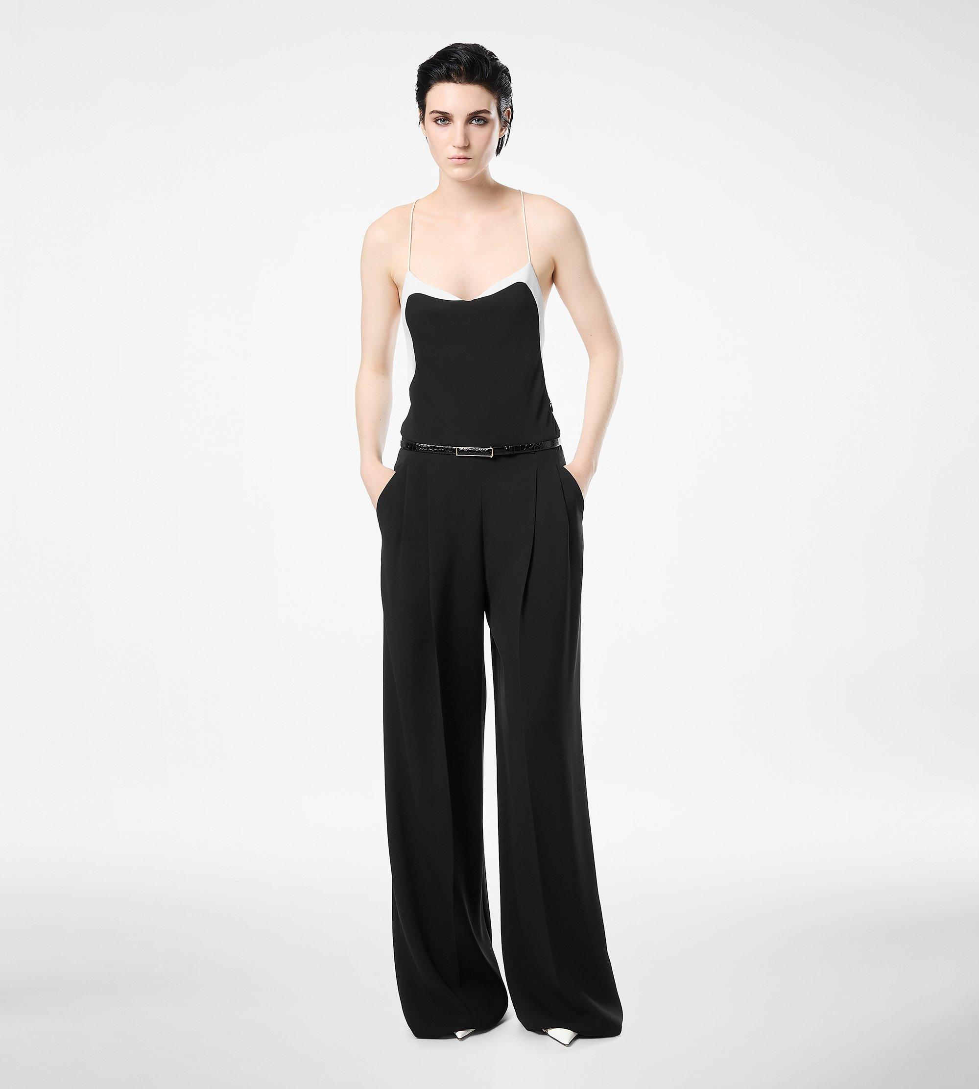 DOUBLE GEORGETTE STRETCH CAMISOLE JUMPSUIT | TOM FORD Fashion
