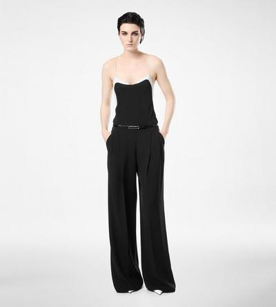 DOUBLE GEORGETTE STRETCH CAMISOLE JUMPSUIT image number 2
