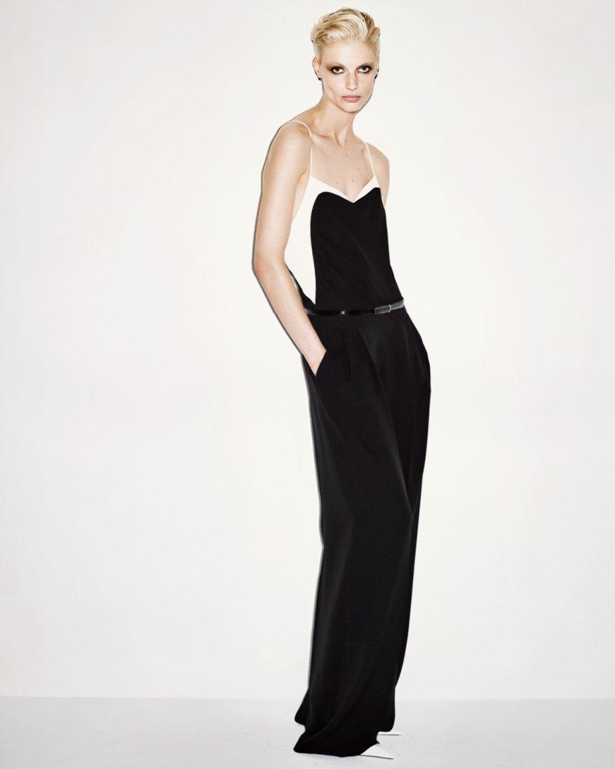 DOUBLE GEORGETTE STRETCH CAMISOLE JUMPSUIT | TOM FORD Fashion
