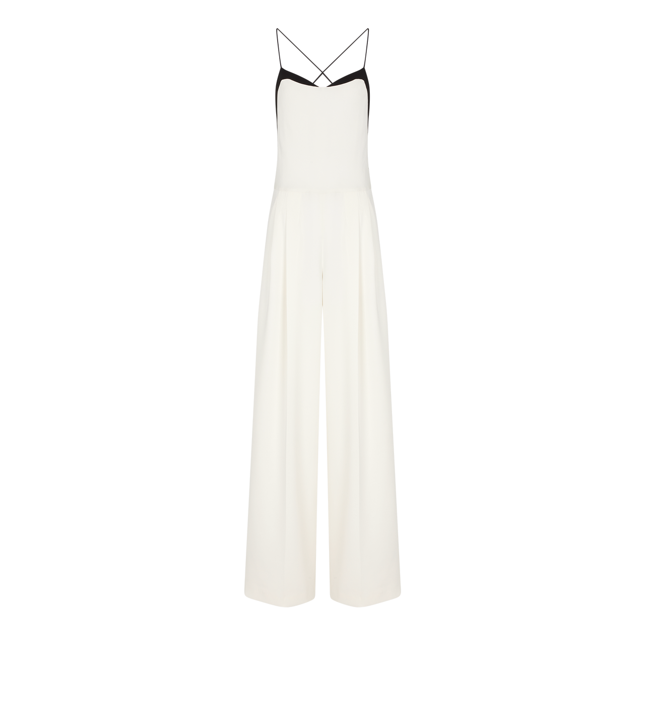 DOUBLE GEORGETTE STRETCH CAMISOLE JUMPSUIT image number 0