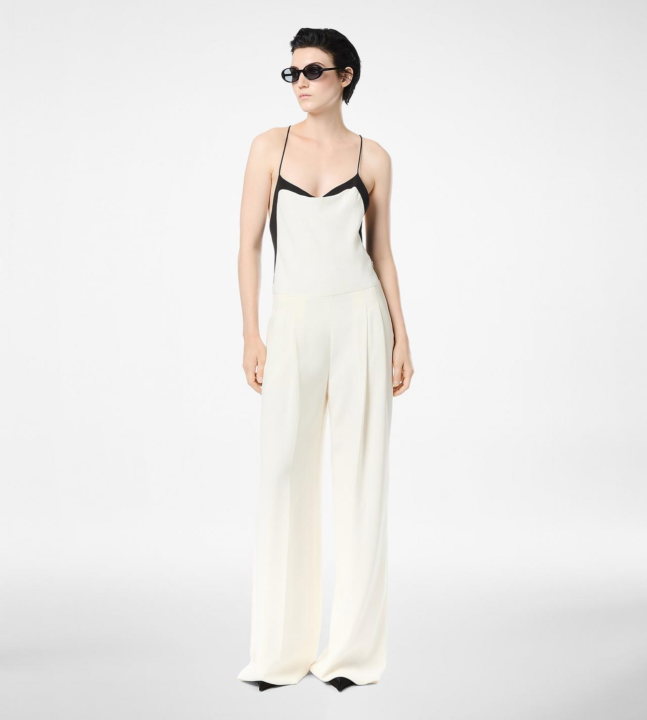 DOUBLE GEORGETTE STRETCH CAMISOLE JUMPSUIT image number 2