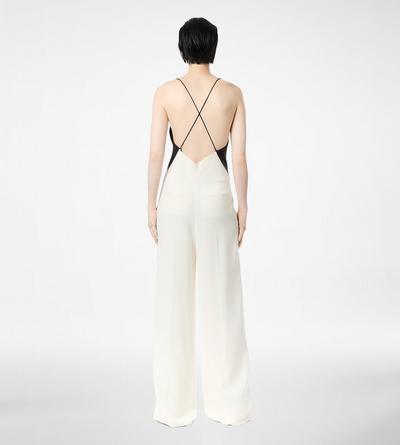 DOUBLE GEORGETTE STRETCH CAMISOLE JUMPSUIT image number 3