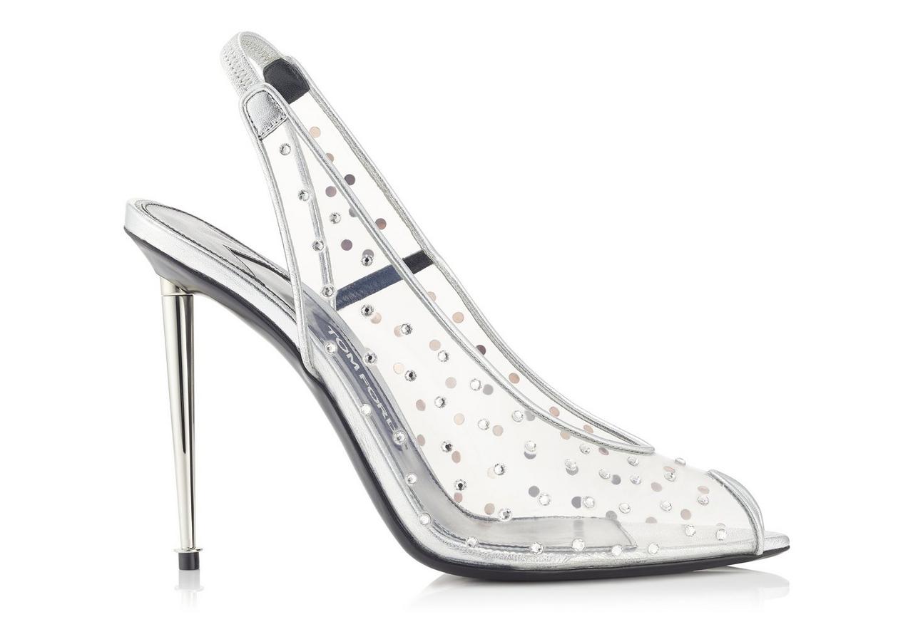 CRYSTAL SLINGBACK PUMP image number 0