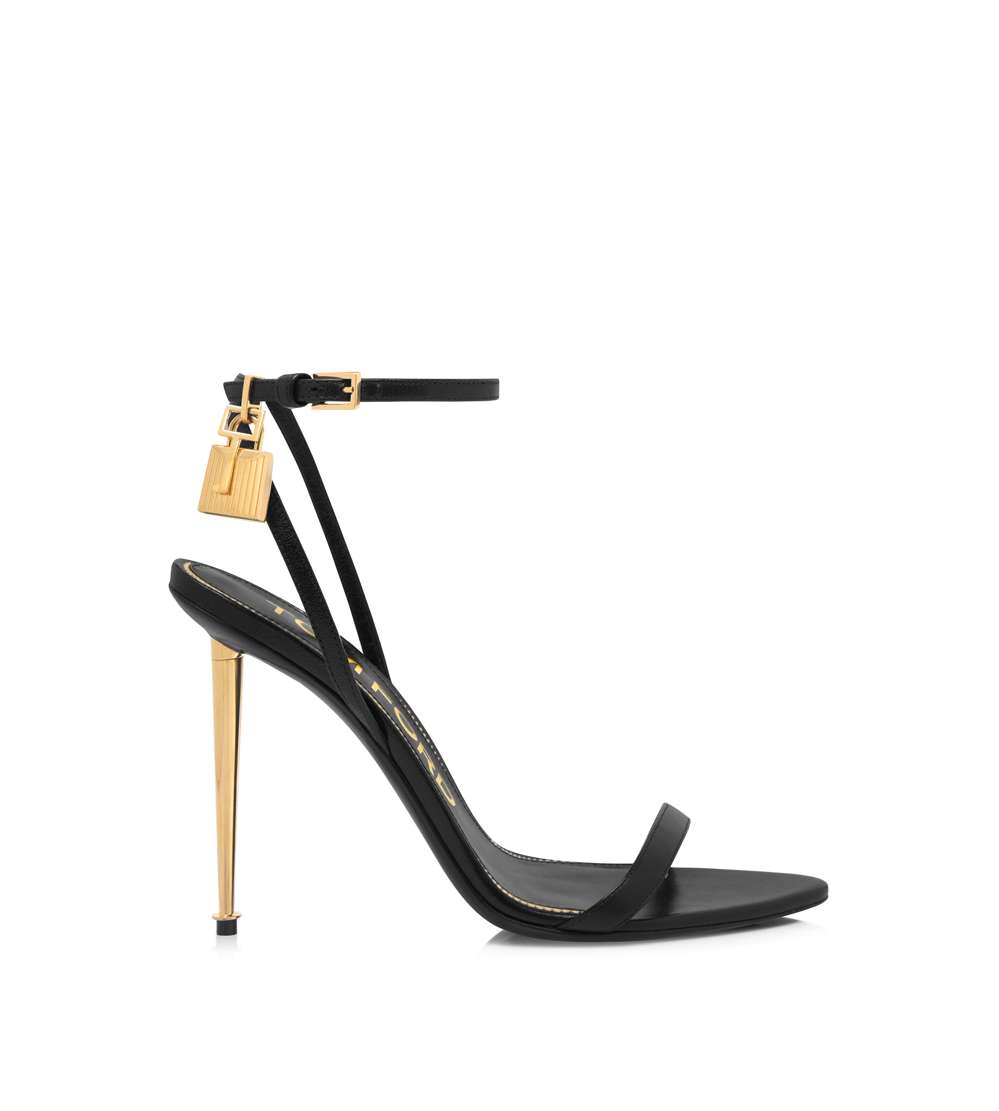 Tom ford discount gold padlock sandal