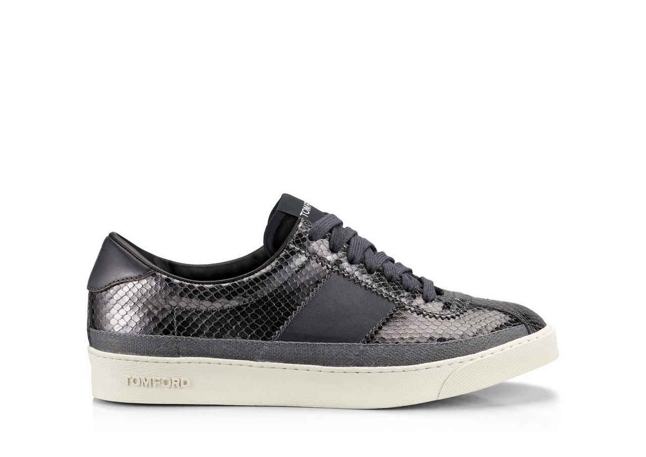 LEATHER  BANNISTER LOW TOP SNEAKERS image number 0