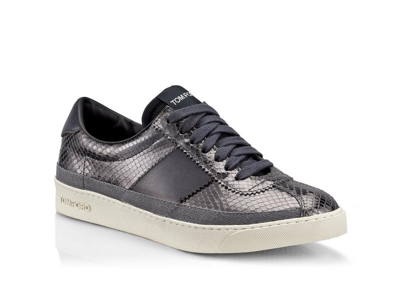 LEATHER  BANNISTER LOW TOP SNEAKERS image number 1