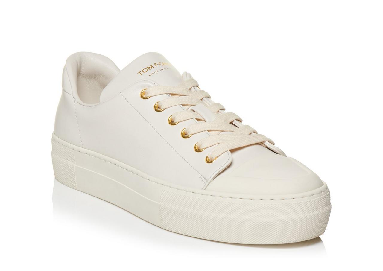 SMOOTH LEATHER CITY LOW TOP SNEAKERS image number 1