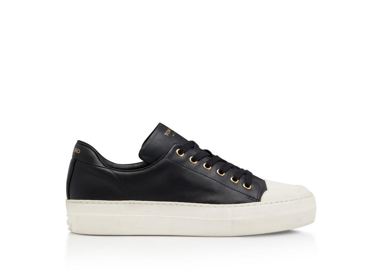 SMOOTH LEATHER CITY LOW TOP SNEAKERS image number 0