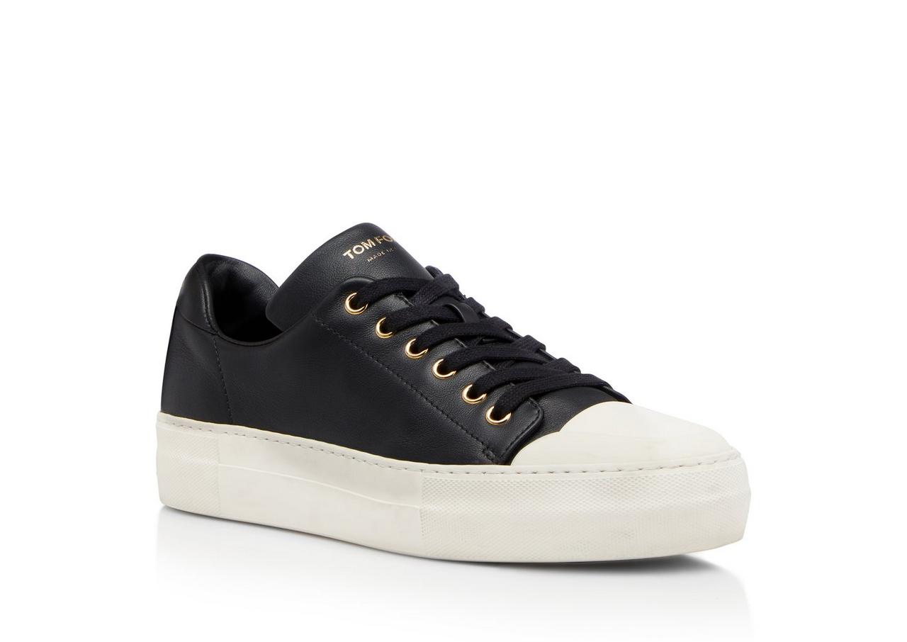 SMOOTH LEATHER CITY LOW TOP SNEAKERS image number 1