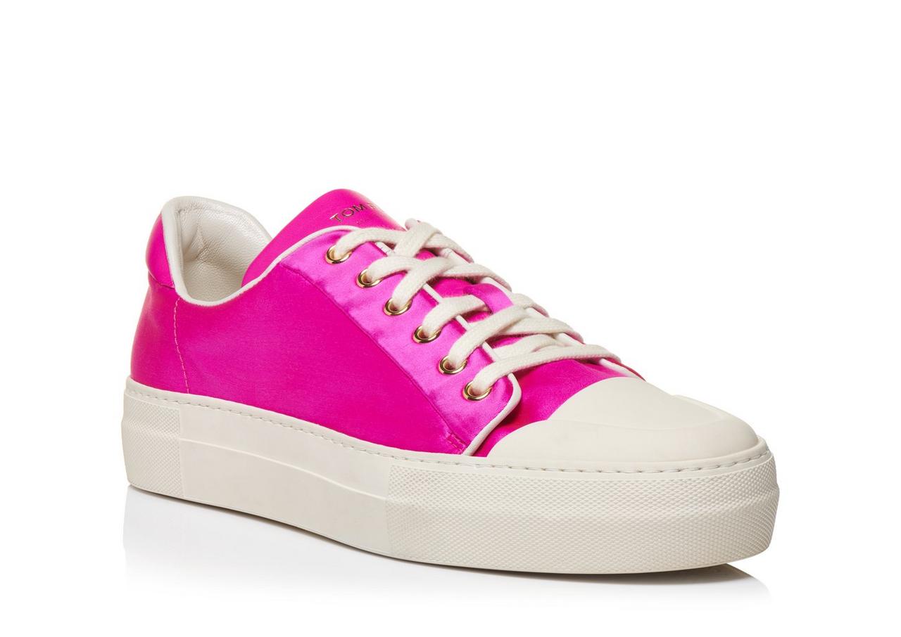 SATIN CITY LOW TOP SNEAKERS image number 1