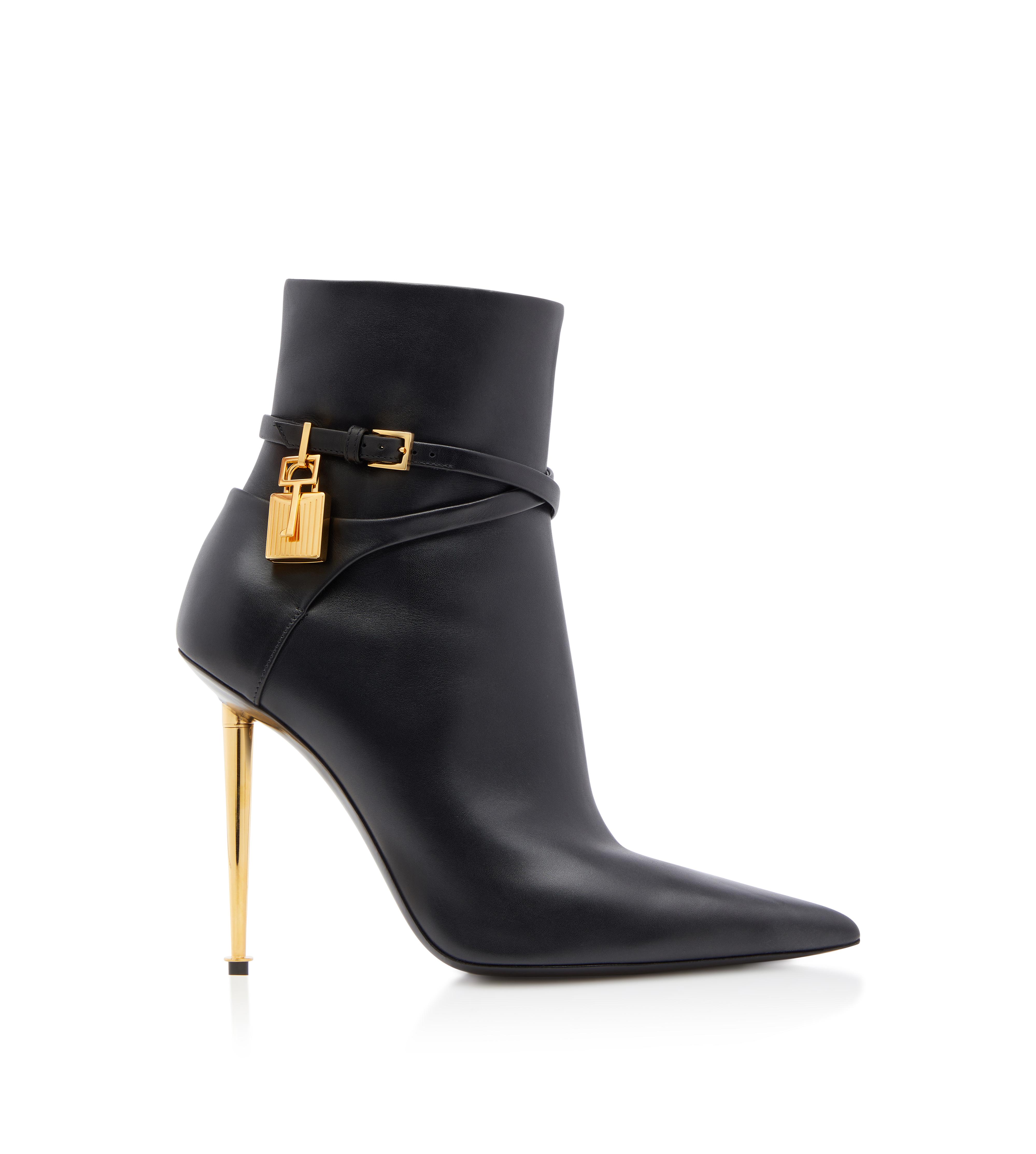 Multi-Logo Stretch Boot: Women's Shoes, Ankle Boots