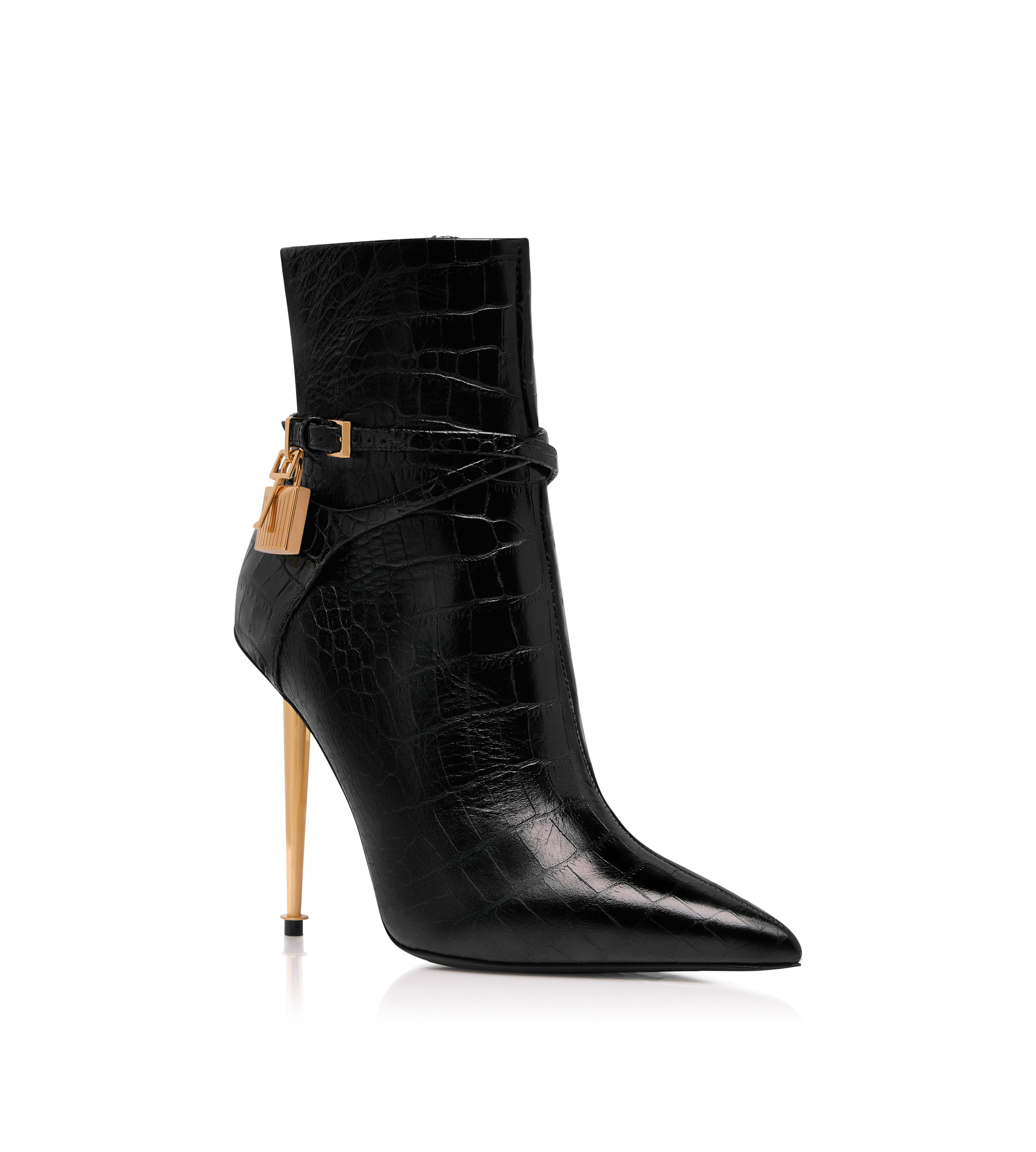 New Winter Autumn Black Stiletto Boot Leather Pointed Toe Ladies