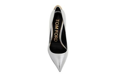 LAMINATED NAPPA ICONIC T PUMP image number 2