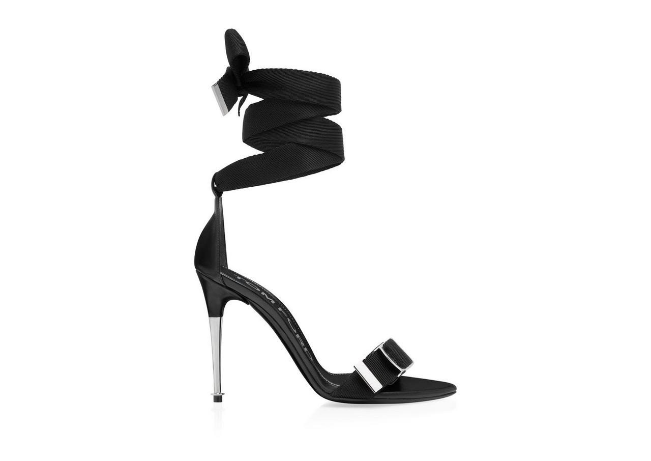 Black Padlock 105 Heeled Sandals curated on LTK