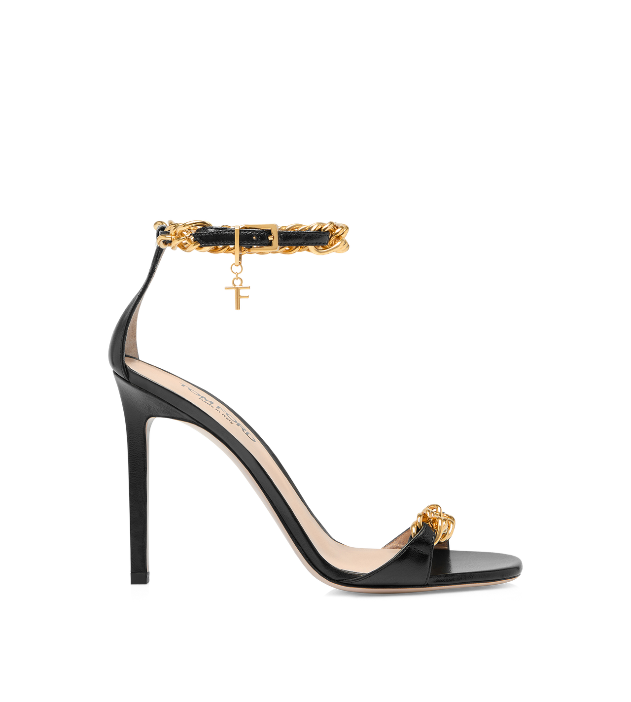 SHINY LEATHER ZENITH SANDAL