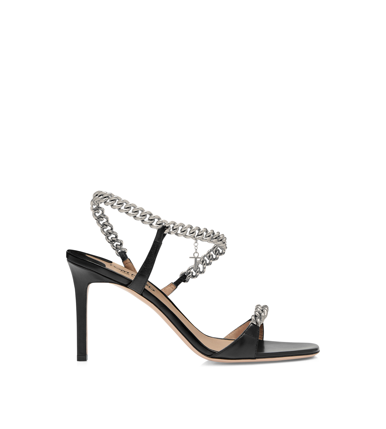 SHINY LEATHER ZENITH SANDAL image number 0