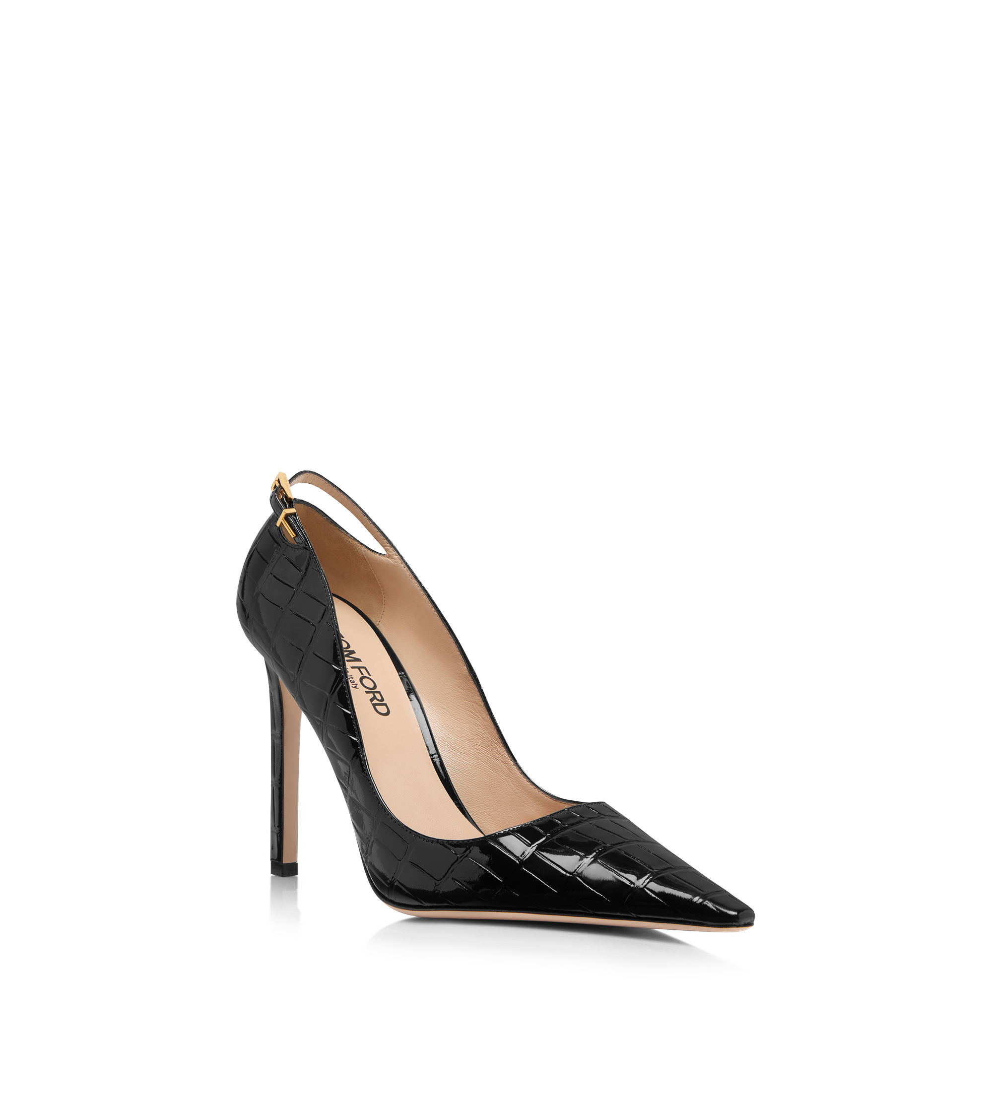 STAMPED CROCODILE LEATHER ANGELINA PUMP | Tom Ford Fashion STAMPED CROCODILE LEATHER ANGELINA PUMP | Tom Ford Fashion