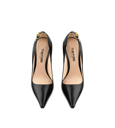 SHINY LEATHER ANGELINA PUMP image number 3