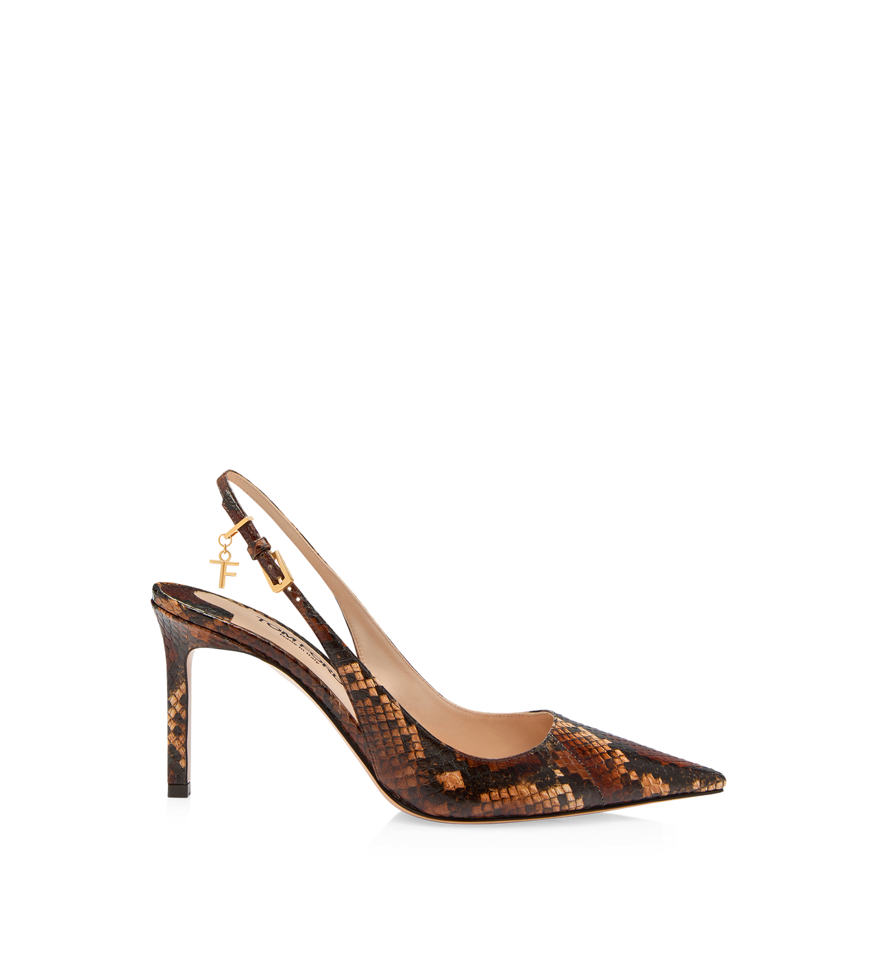 SNAKESKIN ANGELINA SLINGBACK image number 0