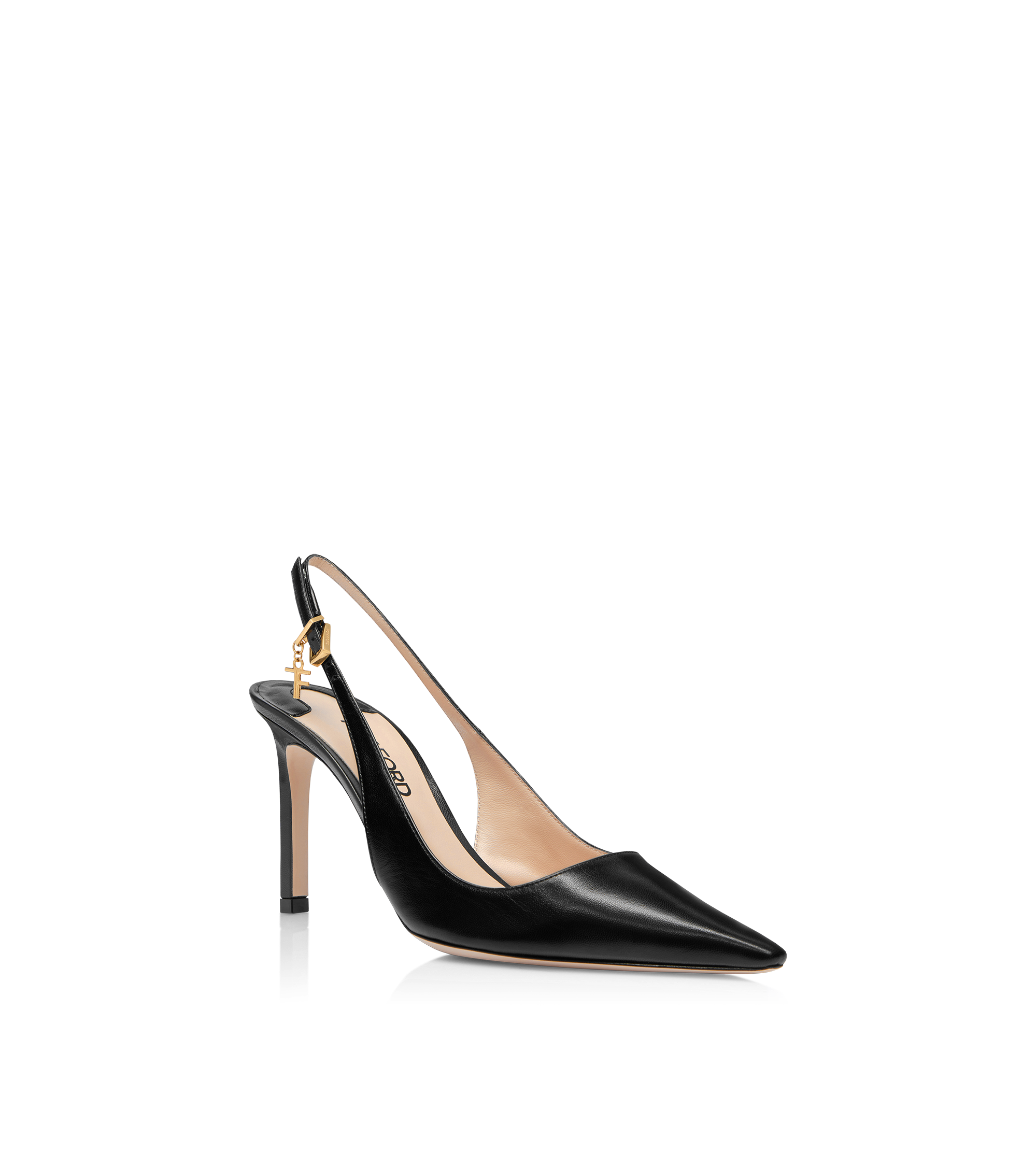 SHINY LEATHER ANGELINA SLINGBACK