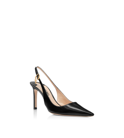 SHINY LEATHER ANGELINA SLINGBACK image number 1