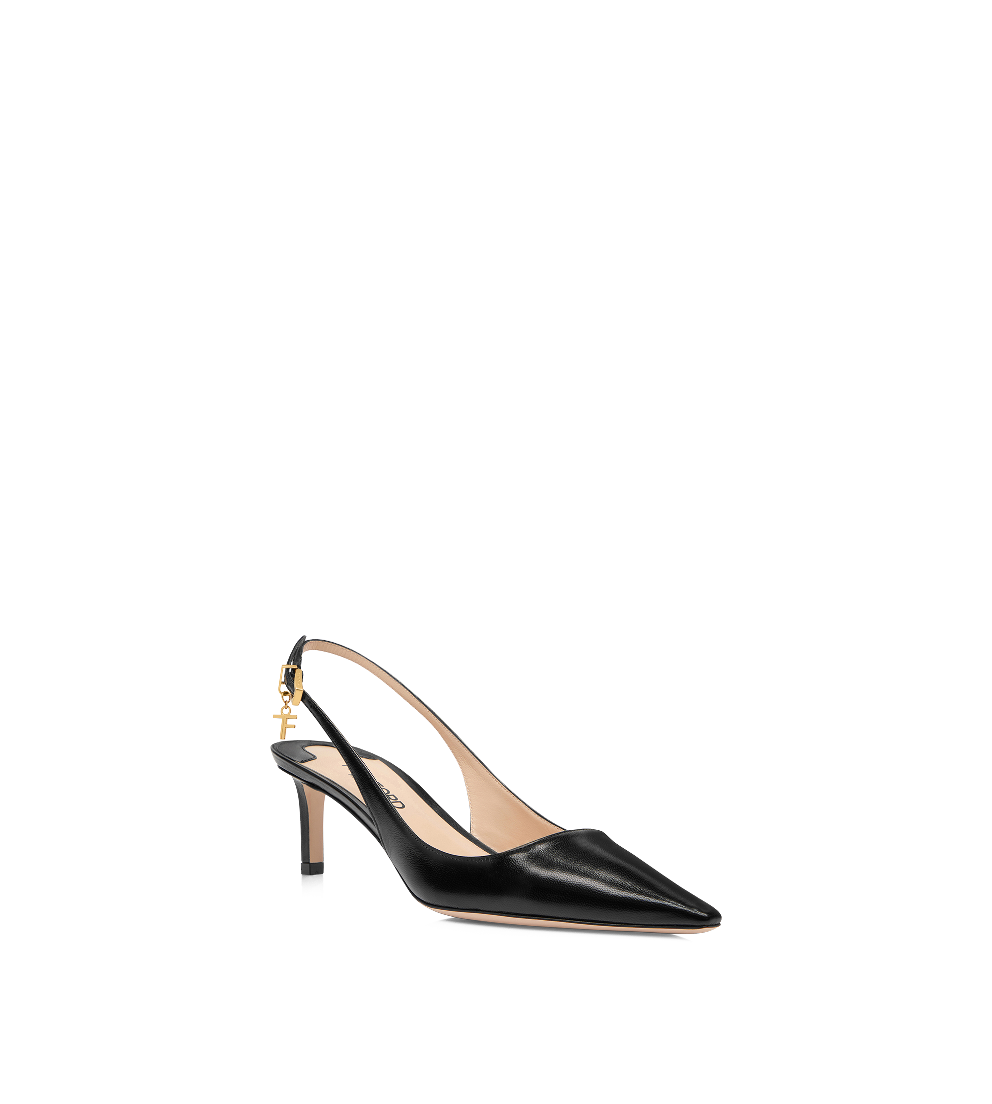 SHINY LEATHER ANGELINA SLINGBACK