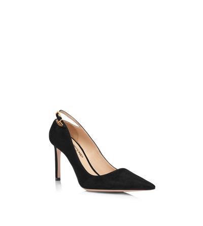 SUEDE LEATHER ANGELINA PUMP image number 1