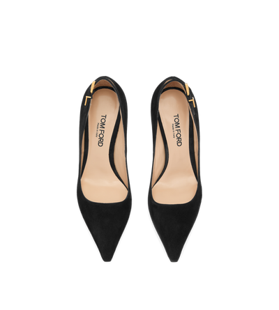 SUEDE LEATHER ANGELINA PUMP image number 3