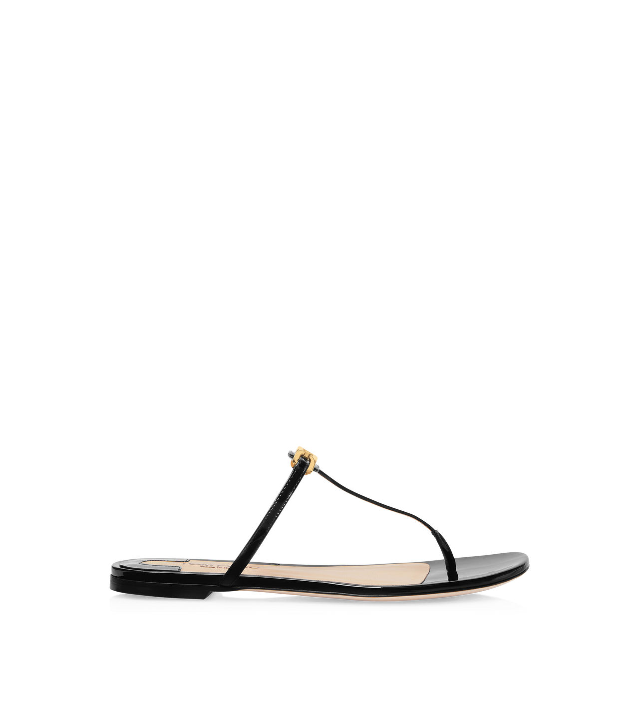 PATENT LEATHER WHITNEY THONG SANDAL image number 0