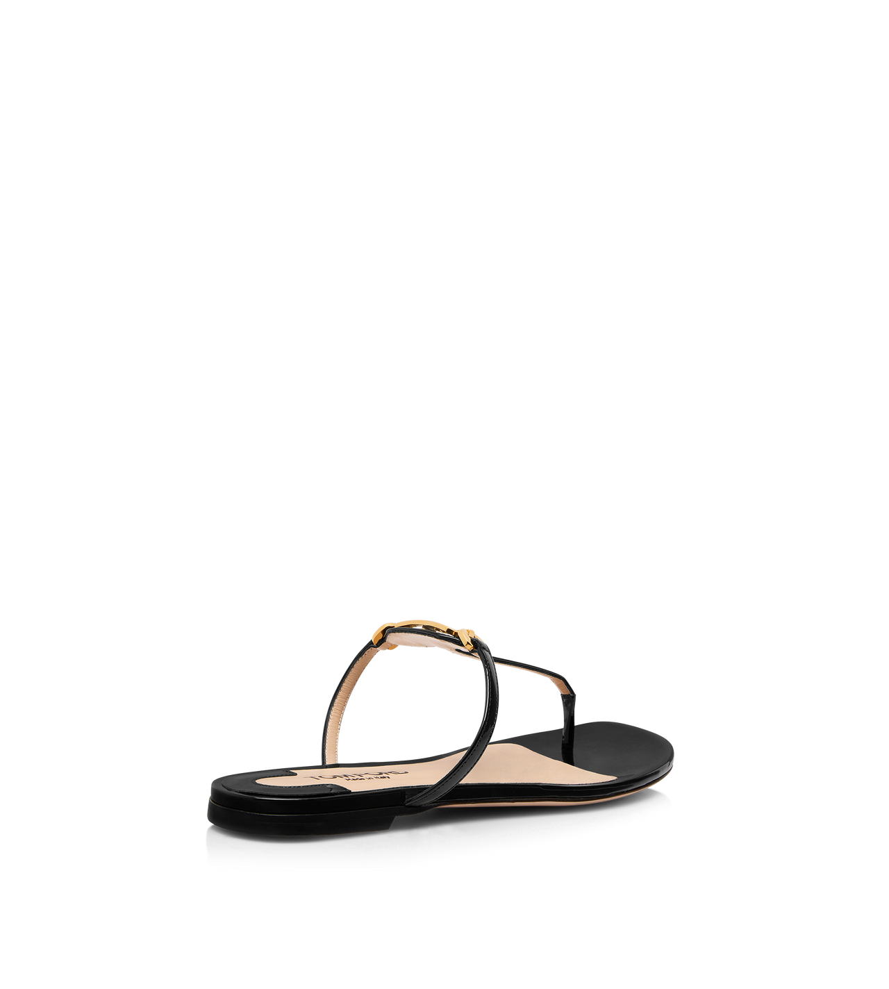 PATENT LEATHER WHITNEY THONG SANDAL image number 2