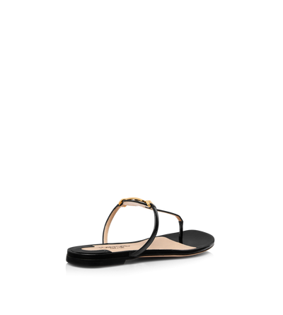 PATENT LEATHER WHITNEY THONG SANDAL image number 2