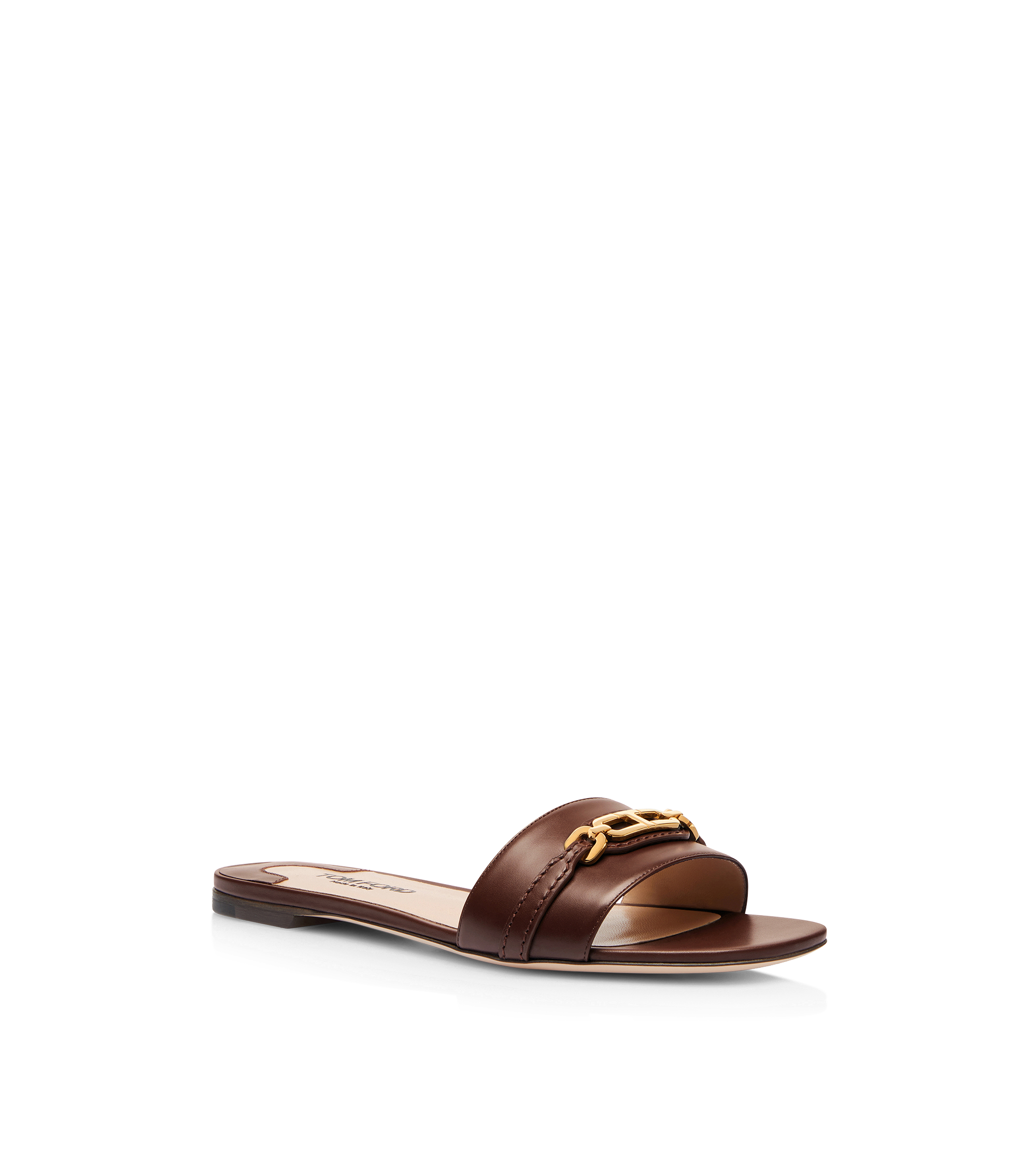 LEATHER WHITNEY SLIDE